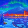 Illustration Alaska Diamond Painting