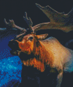 Illustration Moose Diamond Paintings