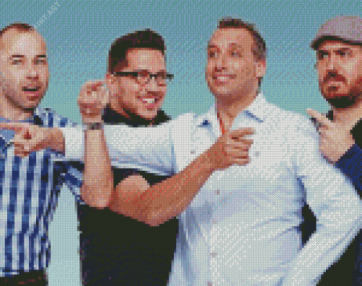 Impractical Jokers Show Characters Diamond Painting