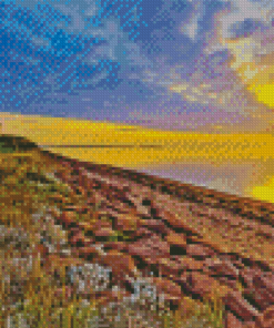 Island Lighthouse Prince Edward Island Diamond Painting