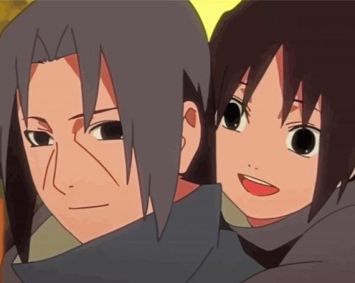 Itachi And Sasuke Diamond Painting