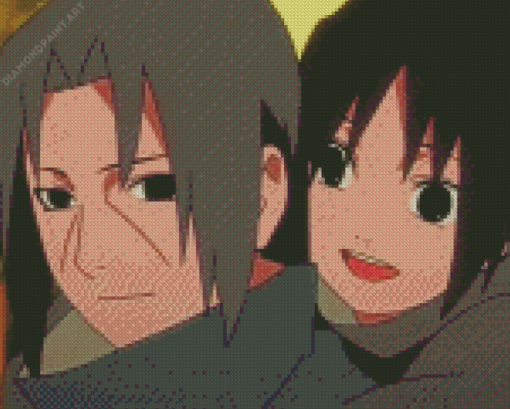 Itachi And Sasuke Diamond Painting