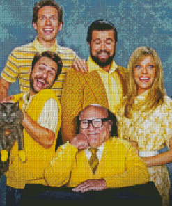 Its Always Sunny In Philadelphia Poster Diamond Painting