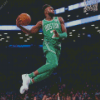 Jaylen Brown Dunk Diamond Painting