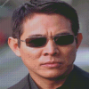 Jet Li With Sunglasses Diamond Painting