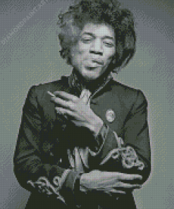 Jimi Hendrix Smoking Diamond Paintings