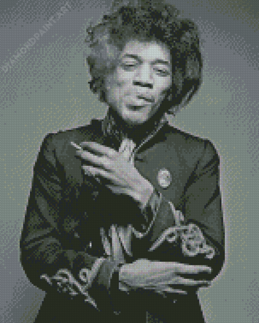 Jimi Hendrix Smoking Diamond Paintings