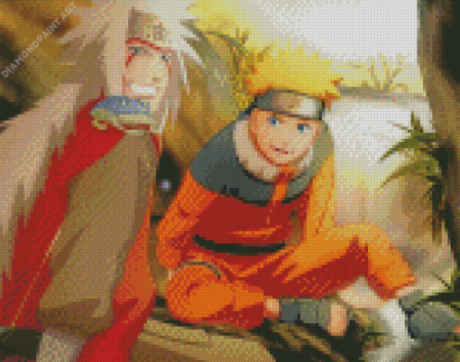 Jiraiya Naruto Uzumaki Diamond Painting