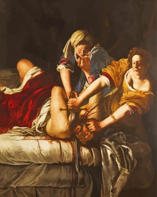 Judith Slaying Holofernes Gentileschi Diamond Painting