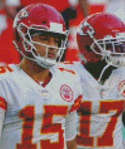 Kansas City Chiefs Players Diamond Painting