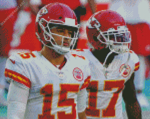 Kansas City Chiefs Players Diamond Painting