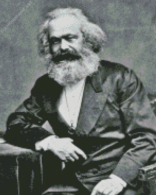 Karl Marx Diamond Painting