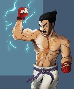 Kazuya Mishima Art Diamond Painting