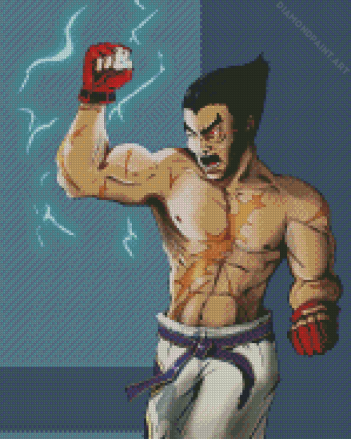 Kazuya Mishima Art Diamond Painting