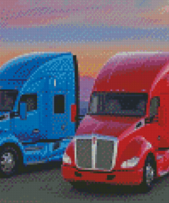 Kenworth Trucks Diamond Painting