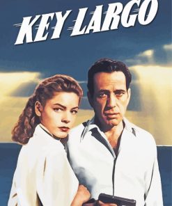 Key Largo Movie Poster Diamond Painting