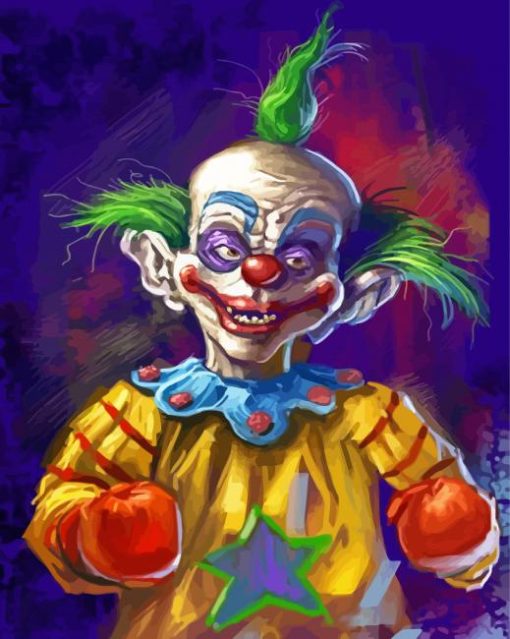 Killer Clown Diamond Painting