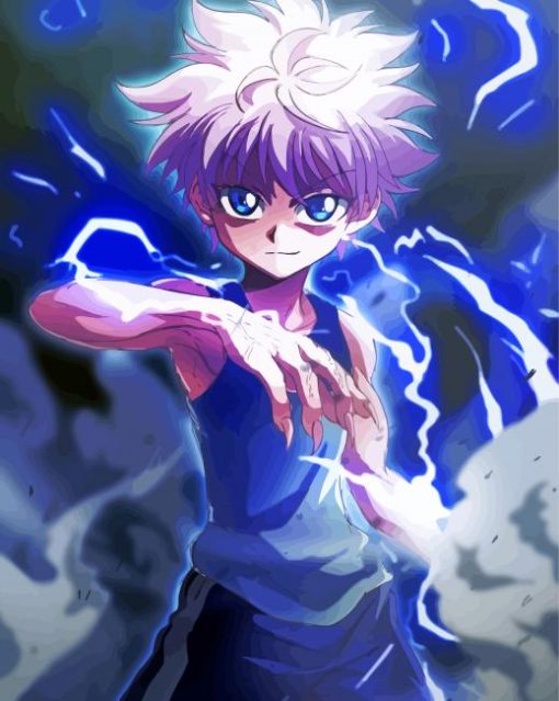 Killua Zoldyck Hunter X Hunter Diamond Painting