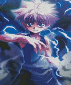 Killua Zoldyck Hunter X Hunter Diamond Painting