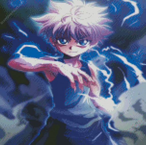 Killua Zoldyck Hunter X Hunter Diamond Painting