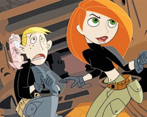 Kim Possible Adventure Diamond Painting