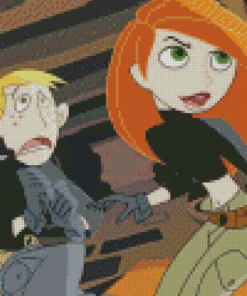 Kim Possible Adventure Diamond Painting