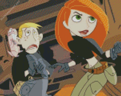 Kim Possible Adventure Diamond Painting