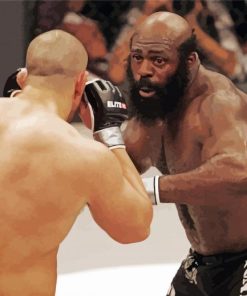 Kimbo Slice Fighting Diamond Painting