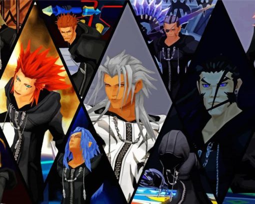 Kingdom Hearts Organization 13 Diamond Painting