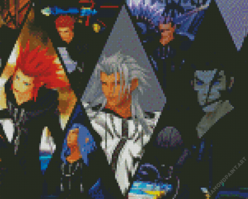 Kingdom Hearts Organization 13 Diamond Painting