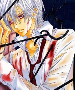 Kiryu Zero Vampire Knight Diamond Paintings Diamond Painting