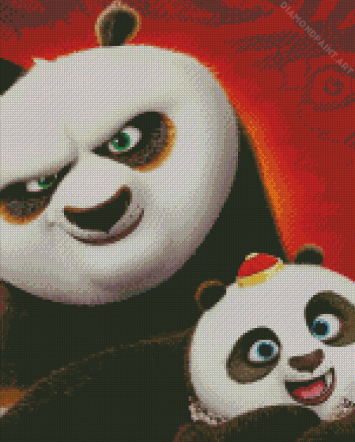 Kung Fu Panda Disney Diamond Painting