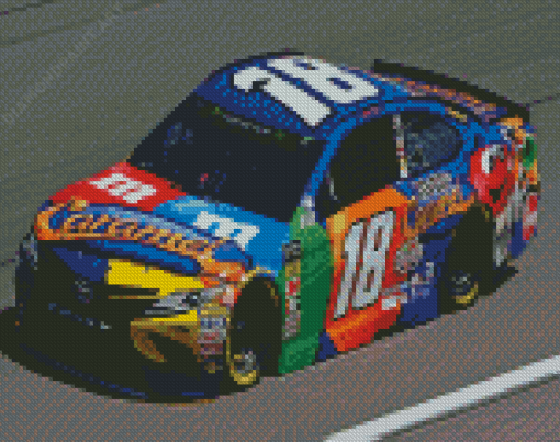 Kyle Busch Cars Diamond Paintings