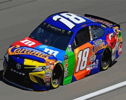 Kyle Busch Cars Diamond Paintings