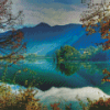 Lake Idro Landscape Diamond Painting