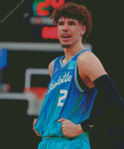 Lamelo Ball Diamond Painting