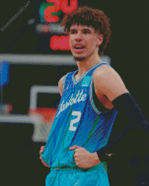 Lamelo Ball Diamond Painting