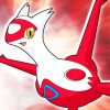 Latias Art Diamond Painting