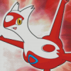 Latias Art Diamond Painting