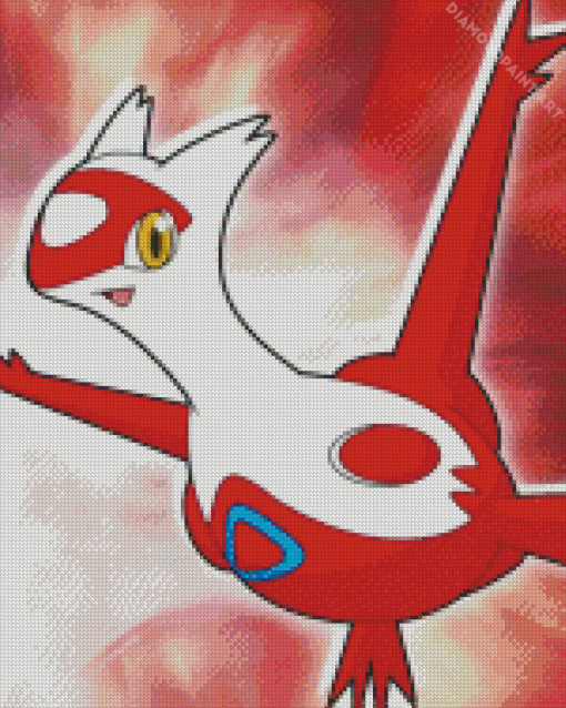 Latias Art Diamond Painting