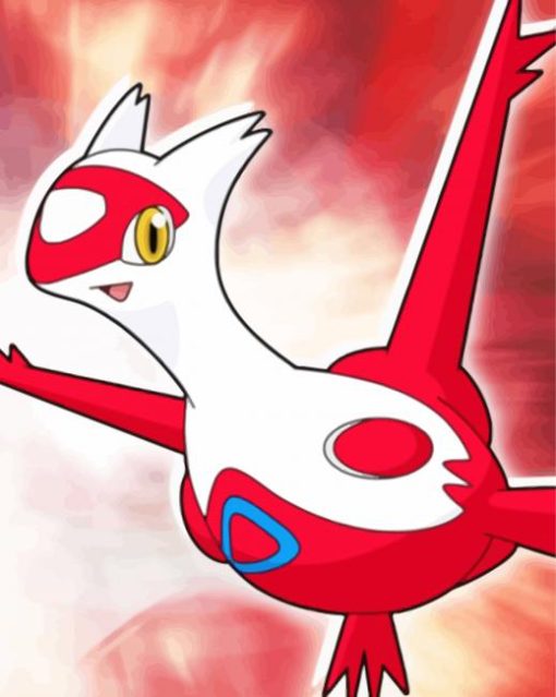 Latias Art Diamond Painting