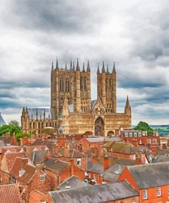 Lincoln Cathedral Diamond Painting