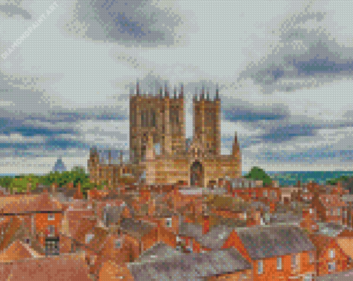 Lincoln Cathedral Diamond Painting