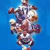 Los Angeles Chargers Players Diamond Painting