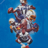 Los Angeles Chargers Players Diamond Painting