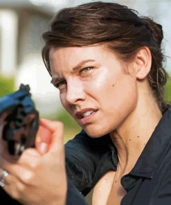 Maggie Greene Warrior Diamond Painting