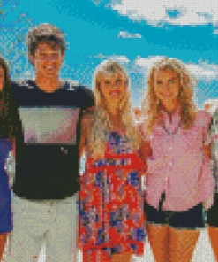 Mako Mermaids Characters Diamond Painting