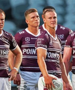 Manly Warringah Sea Eagles Team Diamond Painting