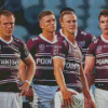 Manly Warringah Sea Eagles Team Diamond Painting