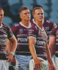 Manly Warringah Sea Eagles Team Diamond Painting